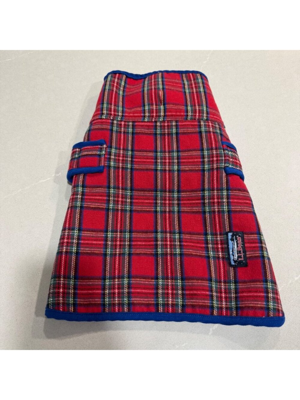 L.L. Bean dog sweater fleece jacket size M